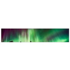 Aurora-borealis-northern-lights Small Premium Plush Fleece Scarf