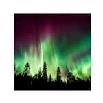 Aurora-borealis-northern-lights Square Satin Scarf (30  x 30 ) Front