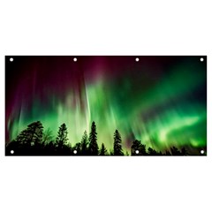 Aurora-borealis-northern-lights Banner and Sign 8  x 4 