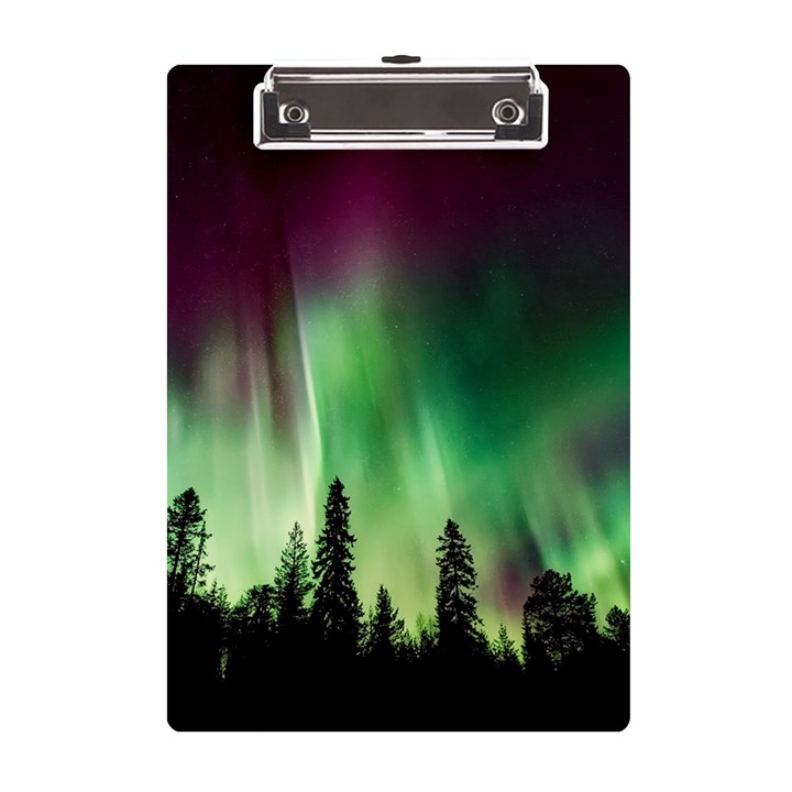 Aurora-borealis-northern-lights A5 Acrylic Clipboard