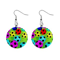 Balls Colors Mini Button Earrings by Ket1n9