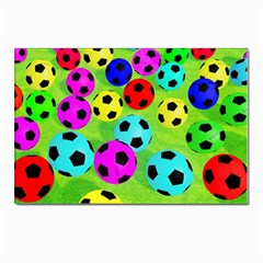 Balls Colors Postcard 4 x 6  (pkg Of 10) by Ket1n9