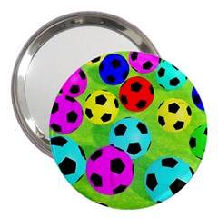 Balls Colors 3  Handbag Mirrors by Ket1n9