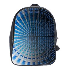 Data-computer-internet-online School Bag (large) by Ket1n9