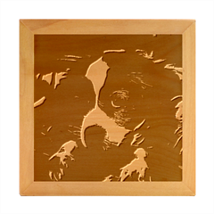 Cute 3d Dog Wood Photo Frame Cube