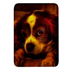 Cute 3d Dog Rectangular Glass Fridge Magnet (4 Pack) by Ket1n9