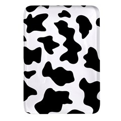 Animal-print-black-and-white-black Rectangular Glass Fridge Magnet (4 Pack) by Ket1n9