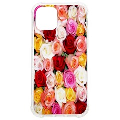Rose Color Beautiful Flowers Iphone 12/12 Pro Tpu Uv Print Case by Ket1n9