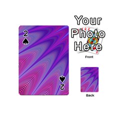 Purple-star-sun-sunshine-fractal Playing Cards 54 Designs (mini) by Ket1n9