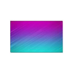 Background-pink-blue-gradient Sticker Rectangular (10 pack)