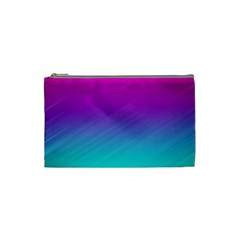 Background-pink-blue-gradient Cosmetic Bag (Small)