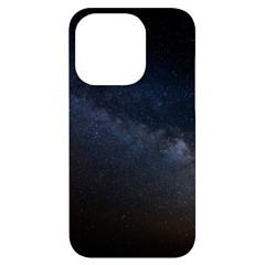 Cosmos-dark-hd-wallpaper-milky-way Iphone 14 Pro Black Uv Print Case by Ket1n9