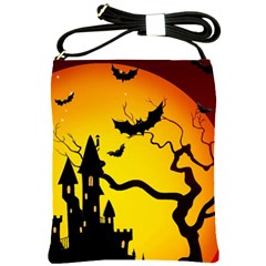 Halloween Night Terrors Shoulder Sling Bag by Ket1n9