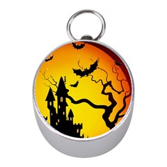 Halloween Night Terrors Mini Silver Compasses by Ket1n9