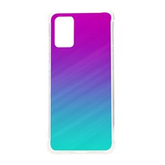 Background-pink-blue-gradient Samsung Galaxy S20Plus 6.7 Inch TPU UV Case