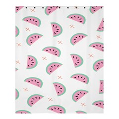 Watermelon Wallpapers  Creative Illustration And Patterns Shower Curtain 60  X 72  (medium)  by Ket1n9