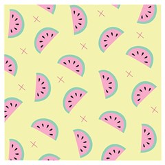 Watermelon Wallpapers  Creative Illustration And Patterns Wooden Puzzle Square by Ket1n9