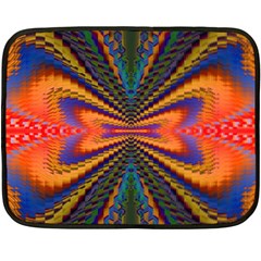 Casanova Abstract Art-colors Cool Druffix Flower Freaky Trippy Two Sides Fleece Blanket (mini) by Ket1n9