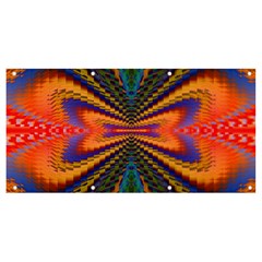 Casanova Abstract Art-colors Cool Druffix Flower Freaky Trippy Banner And Sign 8  X 4  by Ket1n9