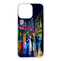 Abstract-vibrant-colour-cityscape Iphone 14 Pro Max Tpu Uv Print Case by Ket1n9