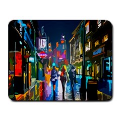 Abstract-vibrant-colour-cityscape Small Mousepad
