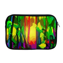 Abstract-vibrant-colour-botany Apple Macbook Pro 17  Zipper Case by Ket1n9