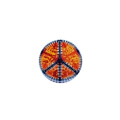 Tie Dye Peace Sign 1  Mini Magnets by Ket1n9