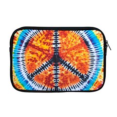 Tie Dye Peace Sign Apple Macbook Pro 17  Zipper Case by Ket1n9