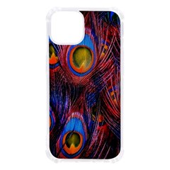 Pretty Peacock Feather Iphone 13 Tpu Uv Print Case by Ket1n9