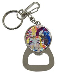 Graffiti-mural-street-art-painting Bottle Opener Key Chain by Ket1n9