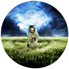 Astronaut Wooden Puzzle Round