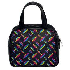 Alien Patterns Vector Graphic Classic Handbag (two Sides) by Ket1n9