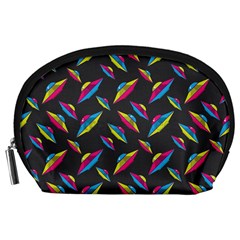 Alien Patterns Vector Graphic Accessory Pouch (large) by Ket1n9