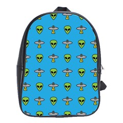 Alien Pattern School Bag (large) by Ket1n9