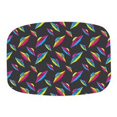 Alien Patterns Vector Graphic Mini Square Pill Box by Ket1n9