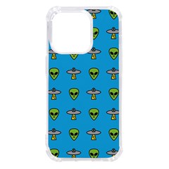 Alien Pattern Iphone 14 Pro Tpu Uv Print Case by Ket1n9