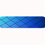 Blue Pattern Plain Cartoon Large Bar Mat 32 x8.5  Bar Mat