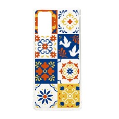 Mexican-talavera-pattern-ceramic-tiles-with-flower-leaves-bird-ornaments-traditional-majolica-style- Samsung Galaxy Note 20 Tpu Uv Case by Ket1n9