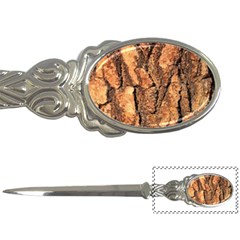 Bark Texture Wood Large Rough Red Wood Outside California Letter Opener by Ket1n9