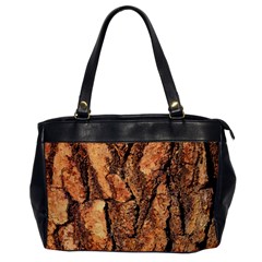 Bark Texture Wood Large Rough Red Wood Outside California Oversize Office Handbag by Ket1n9