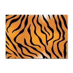 Tiger Skin Pattern Sticker A4 (10 Pack)