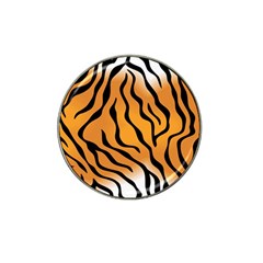 Tiger Skin Pattern Hat Clip Ball Marker