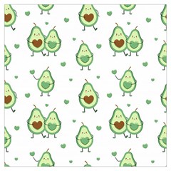 Cute-seamless-pattern-with-avocado-lovers Lightweight Scarf  by Ket1n9