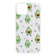 Cute-seamless-pattern-with-avocado-lovers Iphone 13 Tpu Uv Print Case by Ket1n9