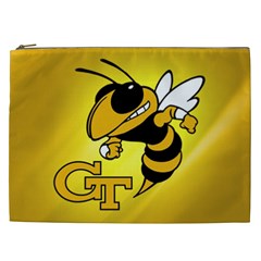 Georgia Institute Of Technology Ga Tech Cosmetic Bag (xxl) by Ket1n9