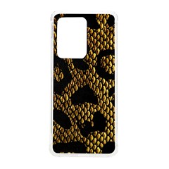 Metallic Snake Skin Pattern Samsung Galaxy S20 Ultra 6.9 Inch TPU UV Case