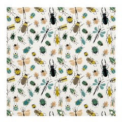 Insect Animal Pattern Banner And Sign 4  X 4  by Ket1n9