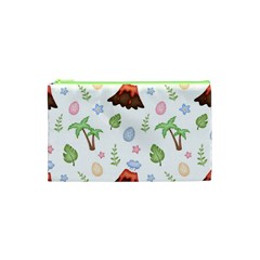 Cute-palm-volcano-seamless-pattern Cosmetic Bag (xs) by Ket1n9