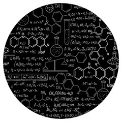 Medical Biology Detail Medicine Psychedelic Science Abstract Abstraction Chemistry Genetics Pattern Round Trivet by Grandong