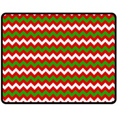 Christmas-paper-scrapbooking-pattern- Fleece Blanket (medium) by Grandong